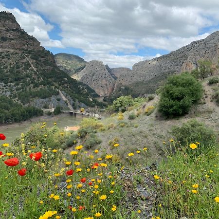 Penzion La Casita Blanca- La Almona Chica El Chorro Exteriér fotografie
