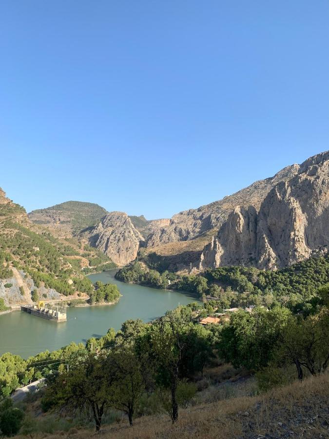 Penzion La Casita Blanca- La Almona Chica El Chorro Exteriér fotografie