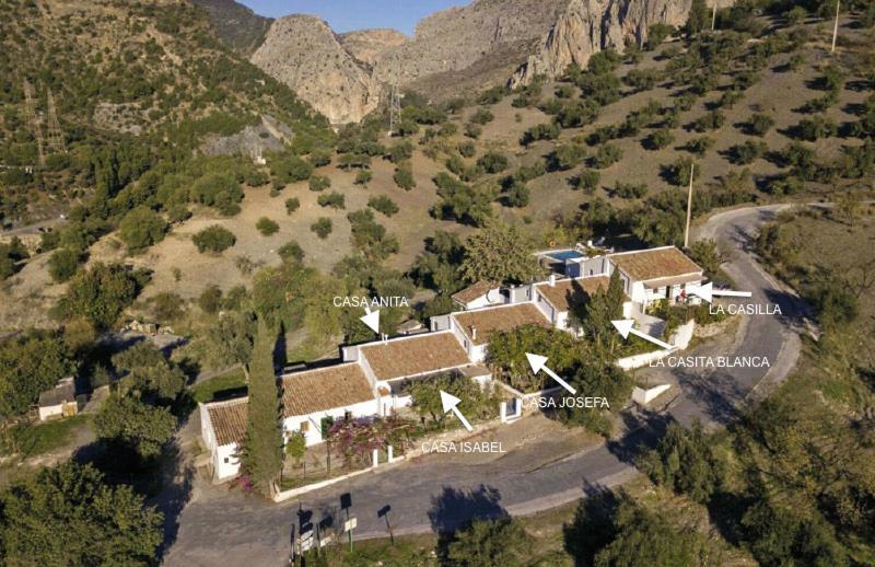 Penzion La Casita Blanca- La Almona Chica El Chorro Exteriér fotografie